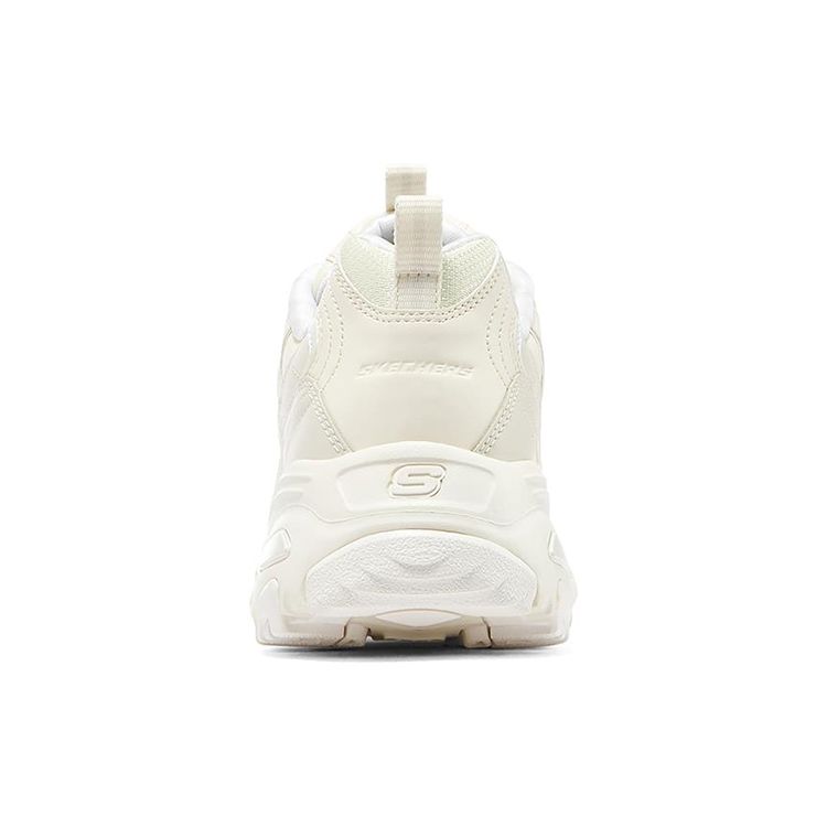 Skechers DLites 1.0 Sport Минималистичные Амортизирующие Прочные Низкие Повседневные Кроссовки Женская кроссовка Цвет: Off-White 149227-OFWT