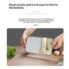 Rectangle Stainless Steel Tray Commercial Buffet Presentation Tray Food Serving Plate Rice Noodle Pan Dishes Storage Organizer