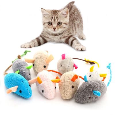 Игрушка для домашних животных, кошачья мята, мыши, игрушки для кошек, забавная плюшевая мышь, игрушка для кошек для котят, красочные милые плюшевые интерактивные ложные мыши, аксессуары для домашних животных
