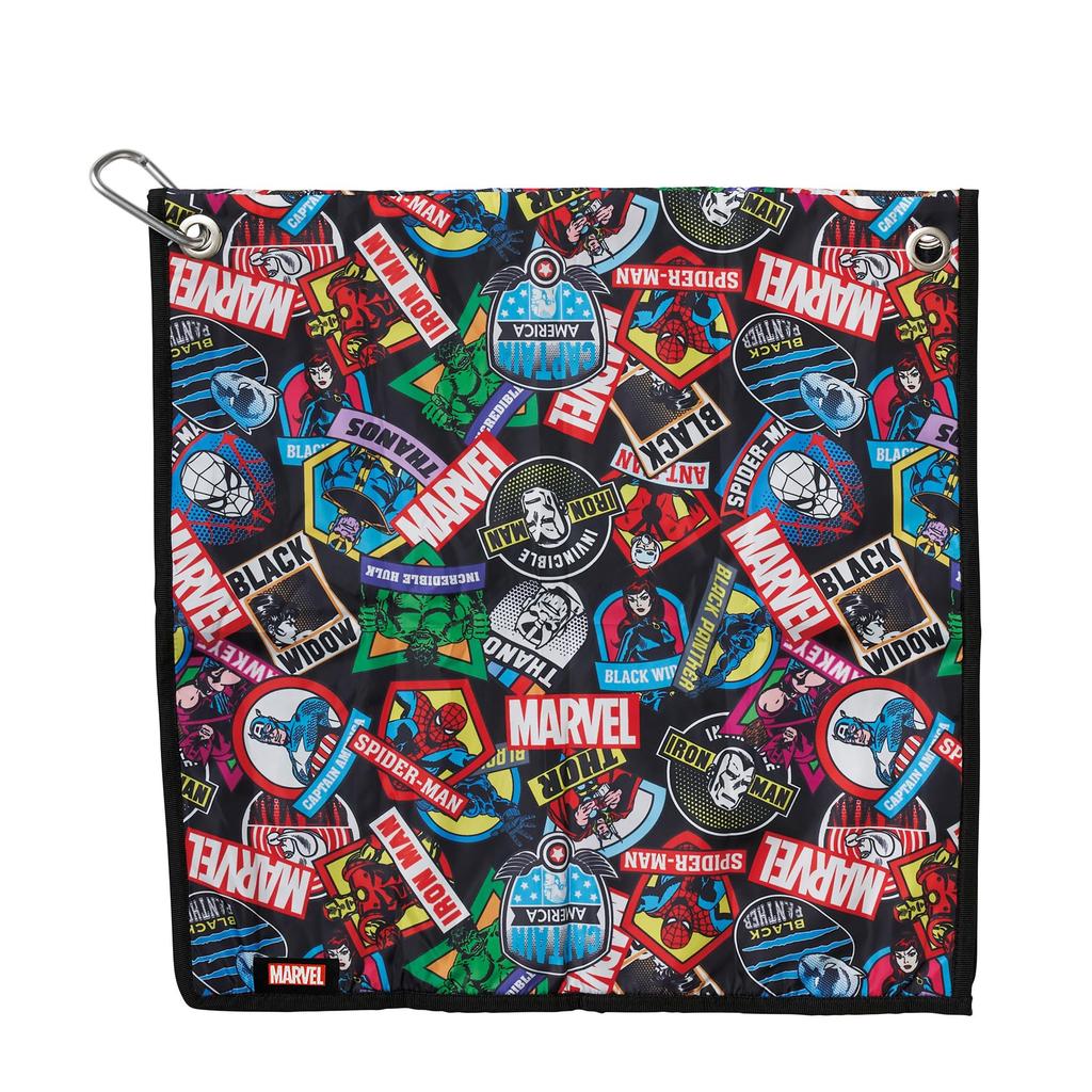 Marushin Rain Towel Marvel Random 2505041400 L, Patch, Golf, Beginner, Character,