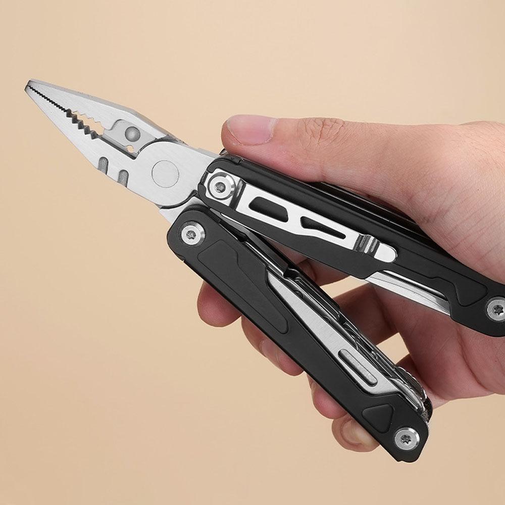 17-в-1 EDC многофункциональный инструмент плоскогубцы походное снаряжение и оборудование для кемпинга, профессиональный многофункциональный инструмент для выживания с ножом ножницы