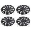 4 шт. 14-дюймовый колпак ступицы колеса Полная защита Стильный вид Крышка колесного диска Колпаки Универсальная посадка для любых 14-дюймовых стальных колес