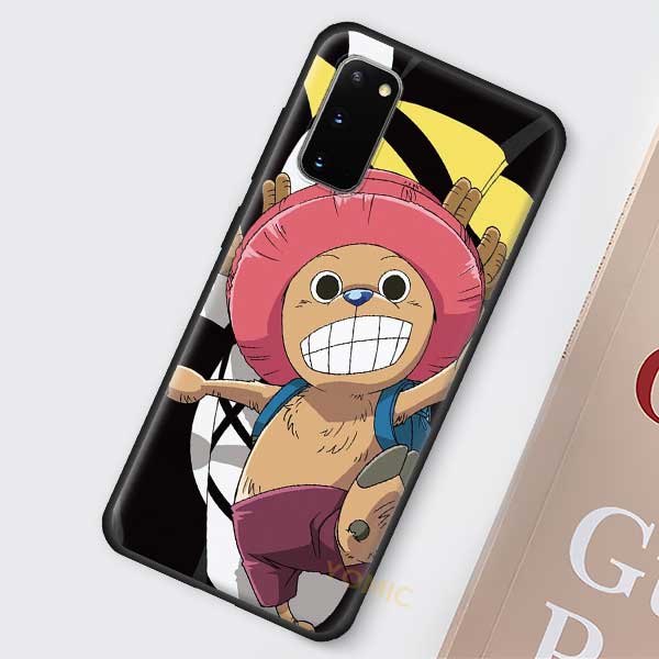 Цельный чехол с рисунком аниме для Samsung Galaxy S20 FE S21 S10 Note 20 Ultra S9 Plus S8 10 Lite S10e 9, черный чехол для телефона