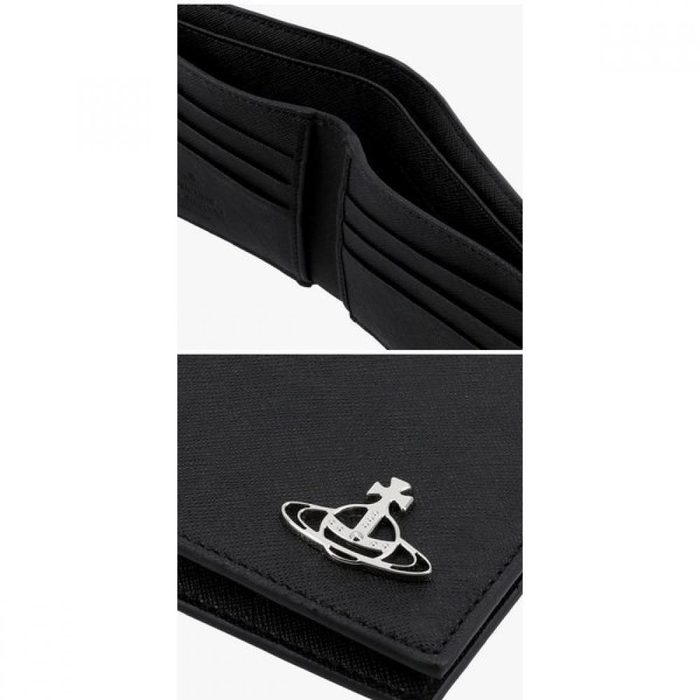Vivienne WeStwood Vivienne WeStwood 5115002pm S000b N401 Men S Bifold Wallet