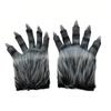 Halloween animal masks plush rooster wolf pig dog sheep donkey dinosaur sloth headgear funny mask performance props