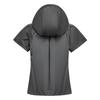 adidas Спортивный жилет с капюшоном Future Style, водостойкий, на молнии, плетеный, женский, KW5908