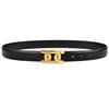 1Pcs Women's Retro Belt Alloy Buckle Fashion Belt Casual Jeans Belt High End Long Skirt Pants Belt