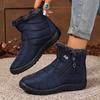 Women's Boots Winter New Thick-soled Lightweight Velvet Waterproof Women's Shoes Side Zipper High-top Snow Boots