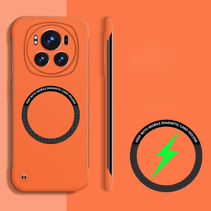 Для Magsafe Магнитный безрамочный жесткий чехол для телефона Honor Magic 6 Pro Lite Magic6Pro Тонкий матовый жесткий противоударный чехол с беспроводной зарядкой Ультратонкий