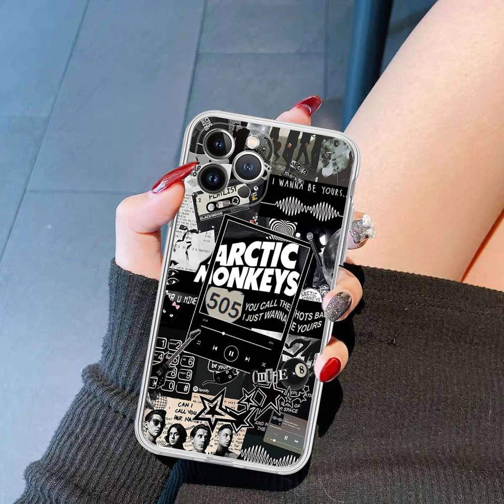Чехол для iPhone 17 16 15 Pro Max 11 12 13 14 Pro Plus с изображением рок-группы A-Arctic M-Monkeys