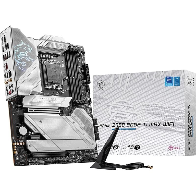 MSI MPG Z790 EDGE TI MAX WIFI 14-го/13-го/12-го поколения Intel LGA1700 Core процессор совместимый DDR5 Z790 чипсет ATX материнская плата MB6303