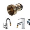 Universal Kitchen Tap Connector Mixer Garden Hose Adaptor Pipe Fitting
