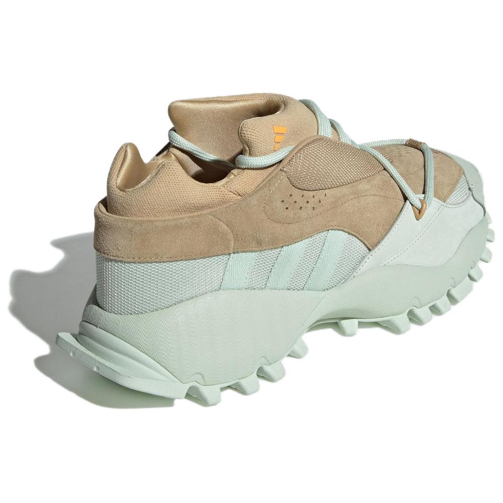 Adidas Seulater Spw Кожаные Удобные Нескользящие Низкие Повседневные Кроссовки Унисекс Коричневые IH2687