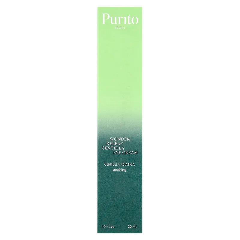Purito Wonder Releaf Centella Крем для глаз без запаха 30 мл / Антивозрастной, Питательный, Увлажняющий, Корейская косметика, K-beauty