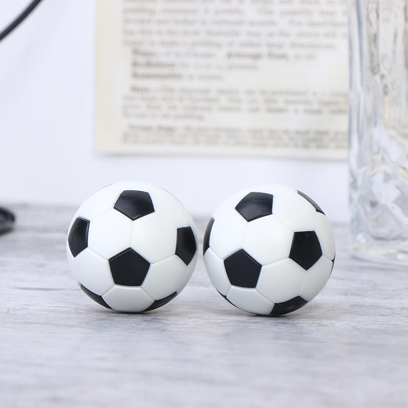 2шт смолы настольный футбол мяч игры в помещении Fussball футбол 36 мм игры