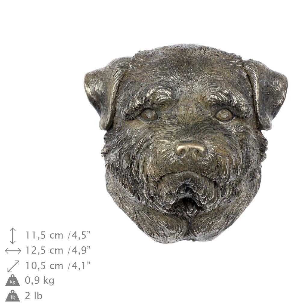 Norfolk Terrier I - Dog Statue, Hanging Bust, Unique Decoration for Dog Lover by Art-Dog Brand