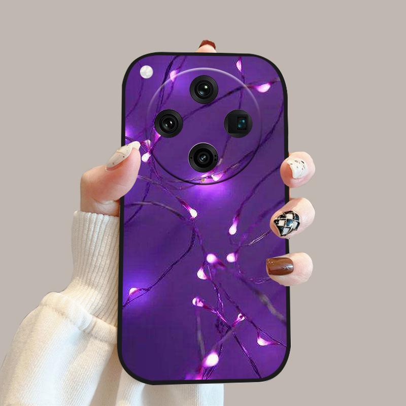 Стильный чехол для телефона Oppo Find X8 Pro Coque PKC110 Силиконовый ТПУ Мягкая крышка для телефона Oppo FindX8 5G Ударопрочный бампер Fundas