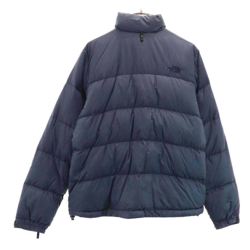 The North Face Down Jacket L Navy Outdoor NPW61835 Women Used