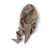 New small scarf women's scarf hat integrated Internet celebrity knitted hat cloth label guarantee thickened warm ear protective wool hat