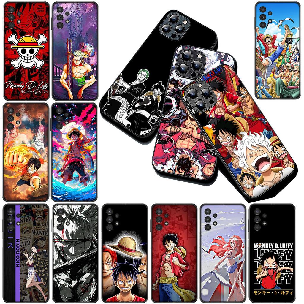 One Roronoa Zoros Luffys P-Pieces Phone Case for Motorola Moto G22 G23 G32 G53 G60 G13 G64 G20 G8 G9 Plus Power E13 E20 E32