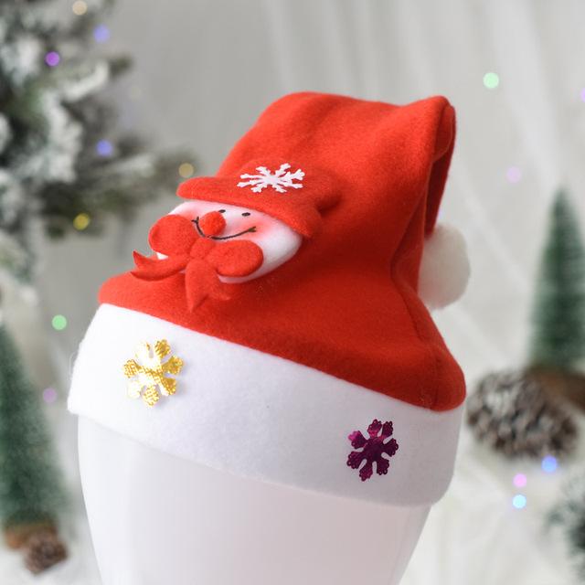 2024 Рождественская шапка, новогодняя шапка Navidad, шапка Снеговика Лось, Санта-Клауса для детей, взрослых, рождественский подарок, украшение