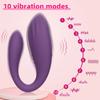 APP Bluetooth Control Couple Vibrator for Women Clitoris Stimulate Female G-Spot Dual Wearable Vibrating Massage Adult Sex Toys