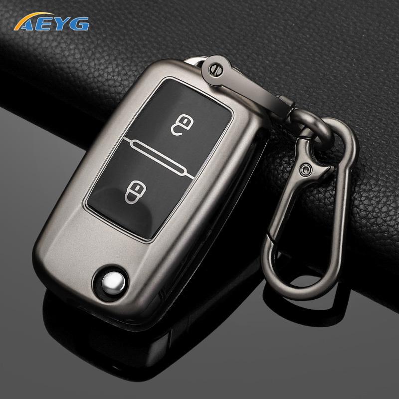 Для Vw Volkswagen Mk4 Bora Golf 4 5 6 Jetta Passat Polo Touran Skoda Octavia Seat ТПУ Чехол для автомобильного ключа Автоаксессуары 2 Кнопки