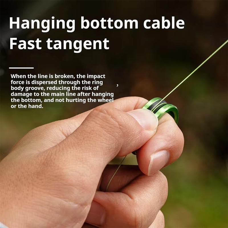 1 шт. Инструмент для рыбалки из алюминиевого сплава, Пулер для лески с противоскользящим резиновым кольцом, Быстрая резка лески для легкого вытягивания лески, Петля