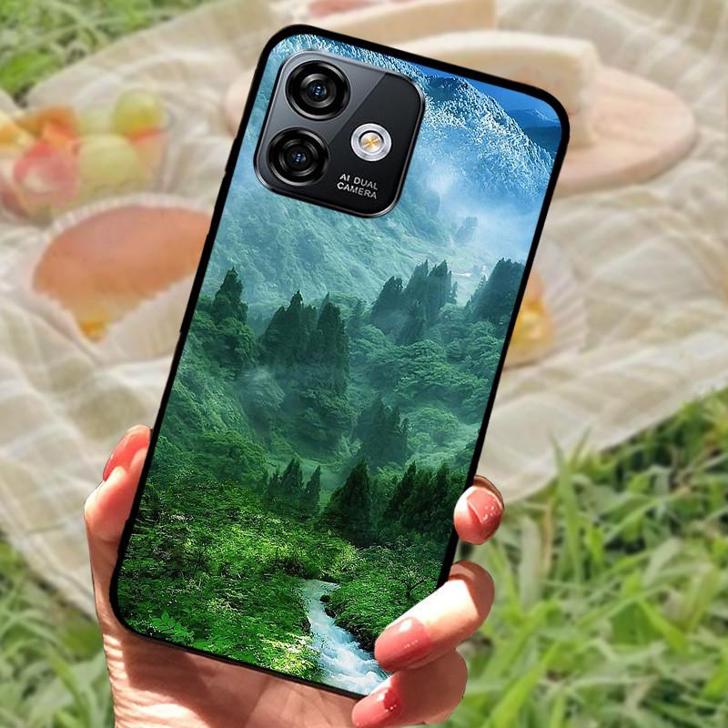 Чехол-бампер для Ulefone Note 16 Pro, силиконовый, мягкий, мраморный, черный, Funda для Coque Ulefone Note 16 Pro, защитный