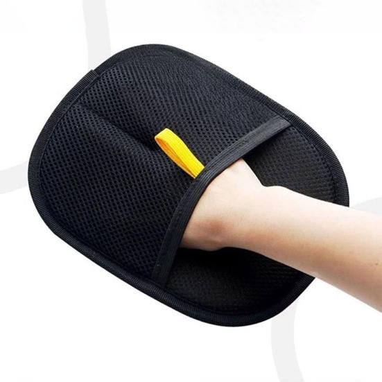 Electrostatic Pet Fur Gloves Pet Hair Remover Grooming Shedding Gloves for Cats Dogs Rabbits Reusable Fingerless Cleaning Mitt for Furniture Carpet