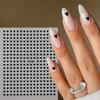 6Pcs Mini Heart Nail Stickers Laser-Cut Love-Themed DIY Nail Patch Decoration, Romantic Nail Art|Romantic Nail Design Stickers