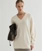 FROMWHERE Alpaca V-Neck Sweater Ivory
