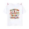 I Will Become A Big Sister Spanish Printed Shirt Big Sister T-shirt Pregnant Announcement Clothes Girls Short Sleeve Shirts Tee