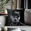 Hot Cchris Brownful Cushion Cover Antidustmite Pillowcase Invisible Zipper Silky Short Plush Sofa Cushion Cover