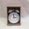 2.5-Inch Metal Alarm Clock, Advanced Color Window Box Alarm Clock, Student Gift Display Watch