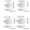 Ceramic Salad Plate Creative Dessert Tray Kitchen Organizer Sashimi Plate  Restaurant