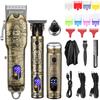 Hair Clippers for Man T-Blade Trimmer Nose Hair Trimmer Set Blade Close Cutting Beard Trimmer Trimmer Nose Hair Trimmer LED Display
