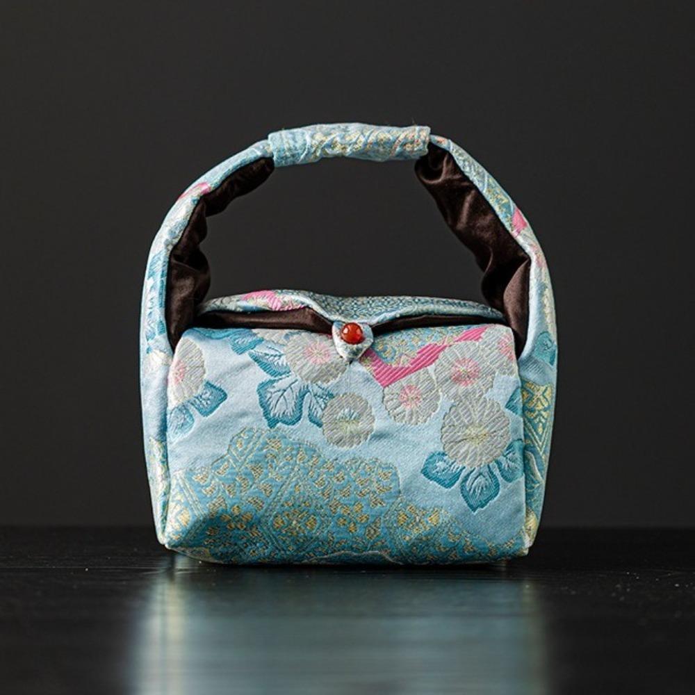 Древний чайный пакетик, многофункциональный парчовый чайный пакетик, простой в использовании, сумка для хранения чайных чашек, чайный сервиз для хранения