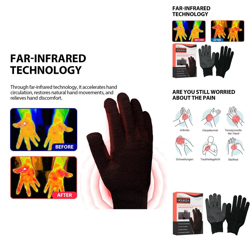 Терапевтические перчатки для ухода за суставами, обеспечивающие облегчение при ноющей боли и дискомфорте опухших пальцев