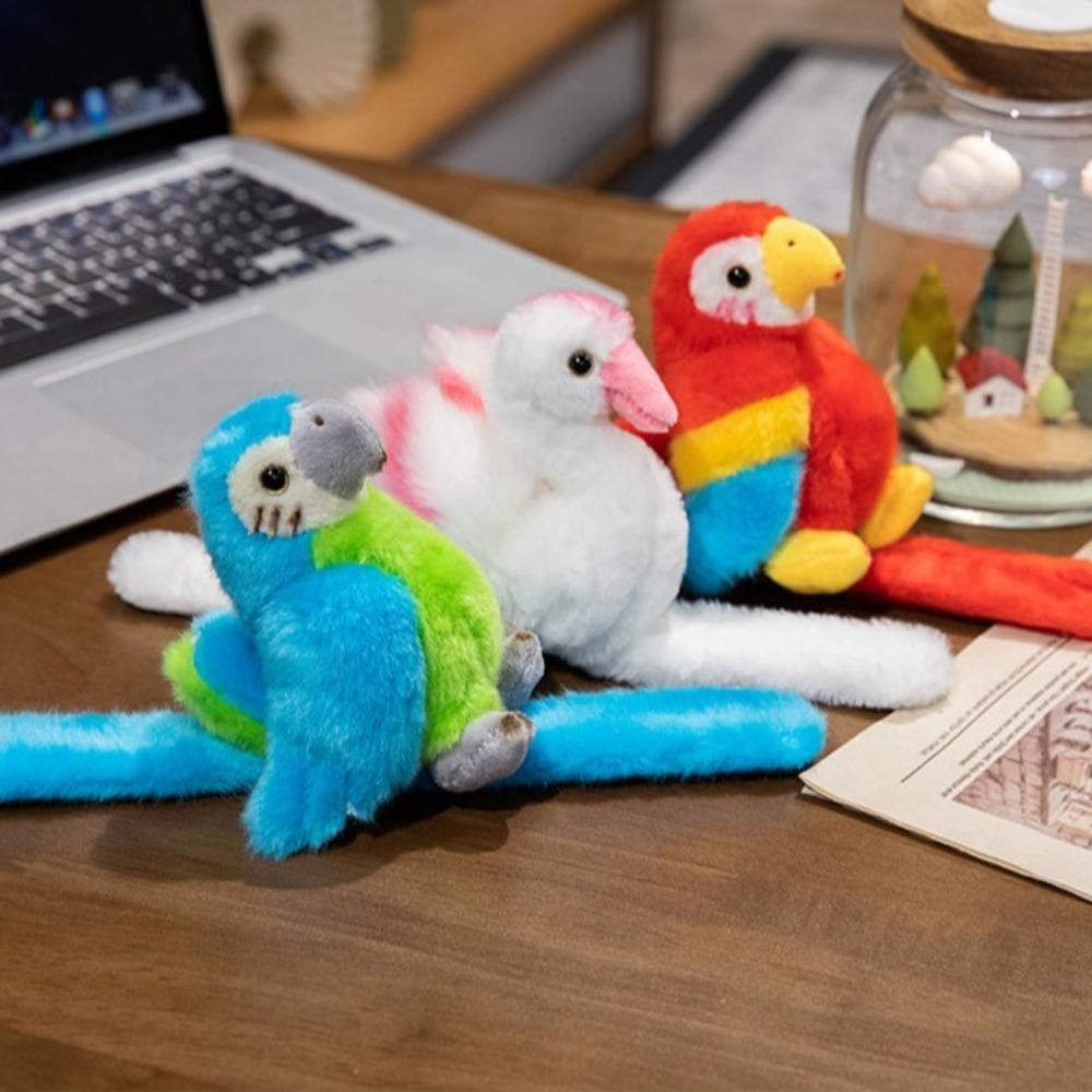 Interactive Toy Wristband Bracelet Animal Cartoon Plush Hand Ring New Animal Slap Bracelets
