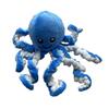 Игрушки для собак «Пискливый осьминог», интерактивная мягкая игрушка для жевания в виде осьминога для агрессивных любителей жевать, мягкая плюшевая игрушка для собак для маленьких, средних и больших собак