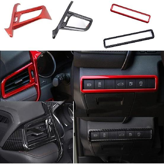 Аксессуары для Toyota Camry ABS Полный набор салонов автомобилей Приборная панель Центральная консоль Литая накладка Крышка воздуховыпускного отверстия Аксессуары для колес 10 шт. для