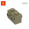 Нетоксичный 108 шт./лот 52107 Отверстие 2 отверстия Блок Moc Цветные Аксессуары Совместимые с Кирпичом DIY Детская Образовательная Игрушка Конструктор