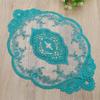 Ретро обеденный стол вышивка рукоделие подставка для столовых приборов европейский стиль кружевная ткань изоляционная тарелка чашка ваза коврик антиожоговый декор рабочего стола