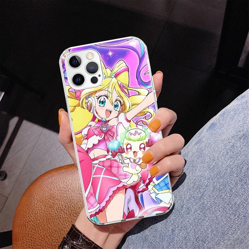 Pretty Cure Anime Phone Case For iPhone 17 Air 16 Pro Max 16E 15 + 14 Plus 11 12 13 Mini 7 8 SE Gift Print Cover Fundas
