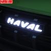 Для Haval H3 2024 2025 Автомобильный стайлинг Передняя решетка Радиатора Значок Свет Передняя решетка Задымленный Черный Декоративные Световые Аксессуары для Экстерьера