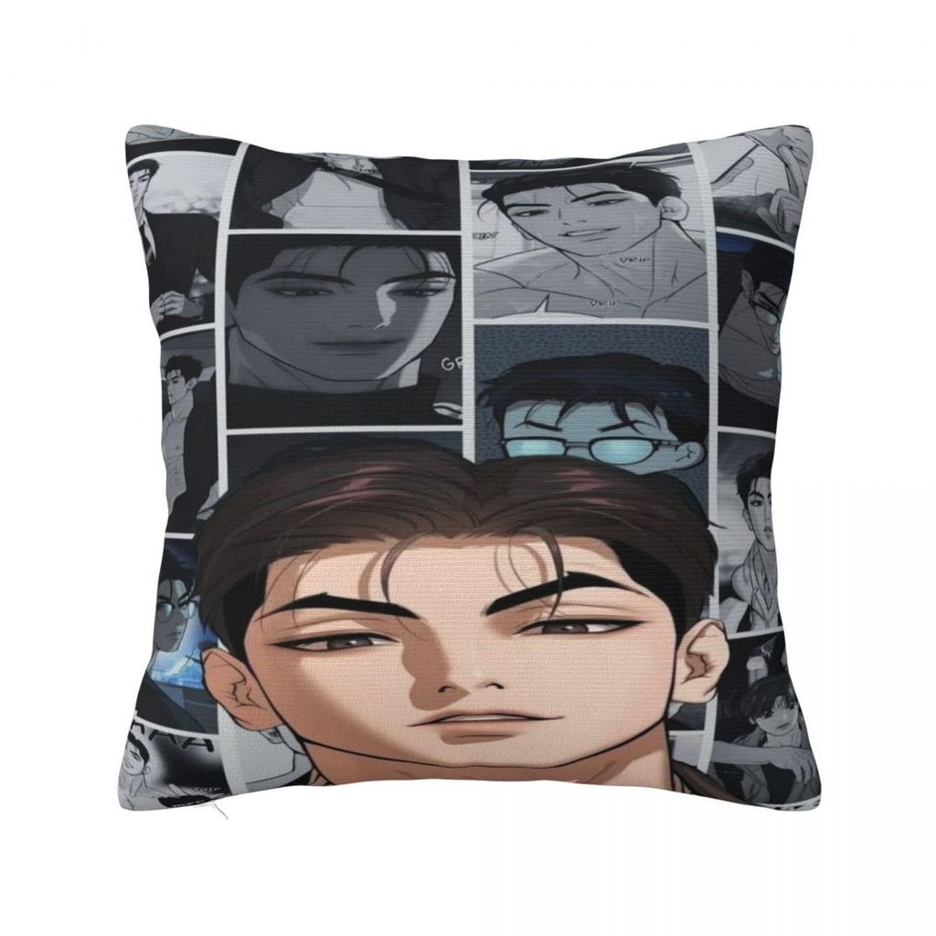 Trendy Car Joo Jaekyung Animedecorations Pillowcase Accessories Pillow Cover Zipper Multi-Size