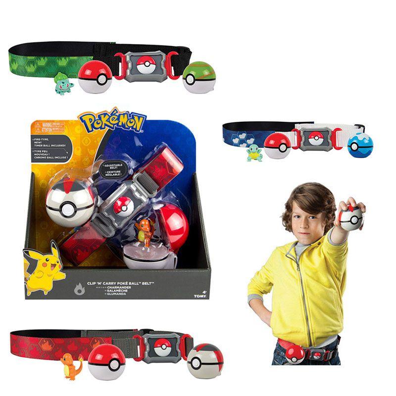 Pokemon Clip N Go Carry Throw Pop Belt Pokeball Battle Figure Toys Trainer Game