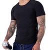 Последнее обновление, мужская футболка для пота и сауны, утягивающий упражнения, жилет для похудения, с коротким рукавом, теплопоглощающее корректирующее белье, одежда для сауны