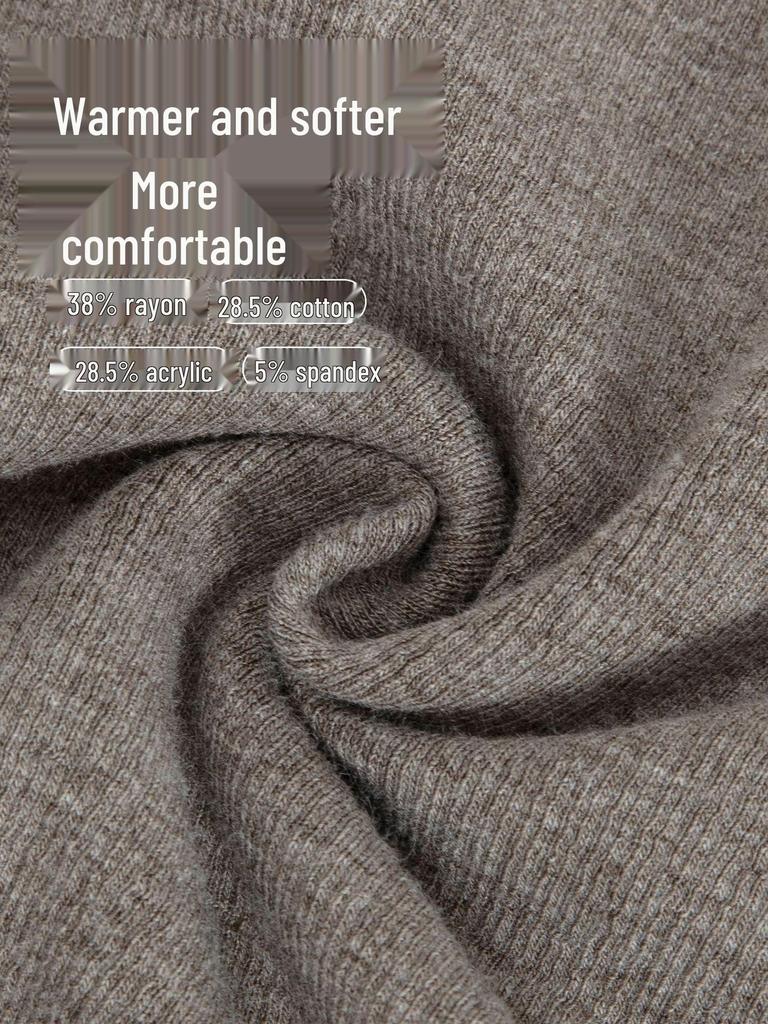 Женская приталенная майка без рукавов с начесом - Теплый базовый слой для осени/зимы